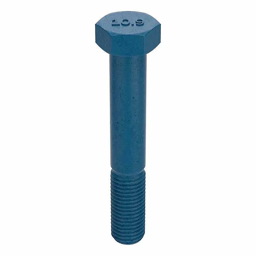 METRIC BLUE  UST184250 Sechskantschraube, Gewindegröße M16x2, Stahl, 100 mm Länge, 10 mm Kopfhöhe, grob, phosphorhaltig