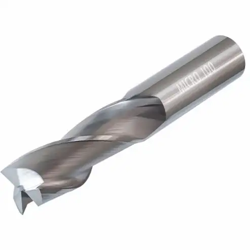 MICRO 100 AEMM-080-3X Schaftfräser, 8 mm Fräserdurchmesser, 22 mm Schnittlänge, 8 mm Schaftdurchmesser.