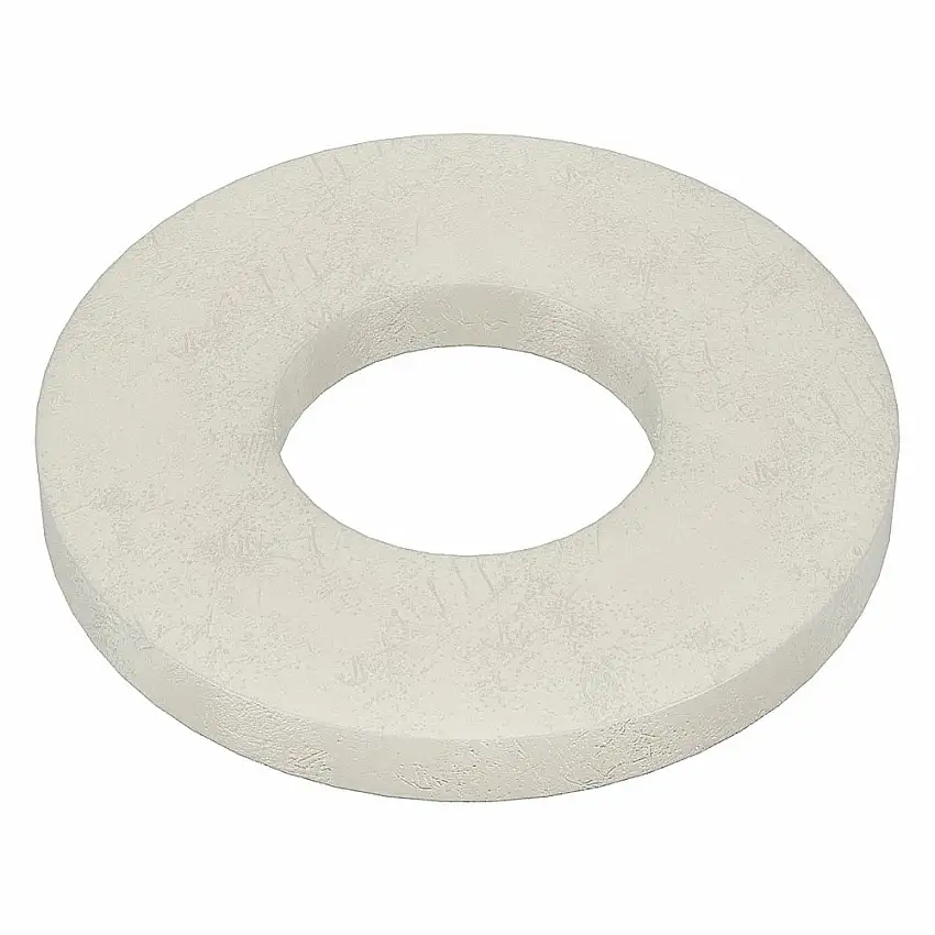 MICRO PLASTICS 16FW006032 Flache Unterlegscheibe, 6 Stück, passend für Schraubengröße Std., 0.14 Zoll Innendurchmesser, 0.312 Zoll Außendurchmesser