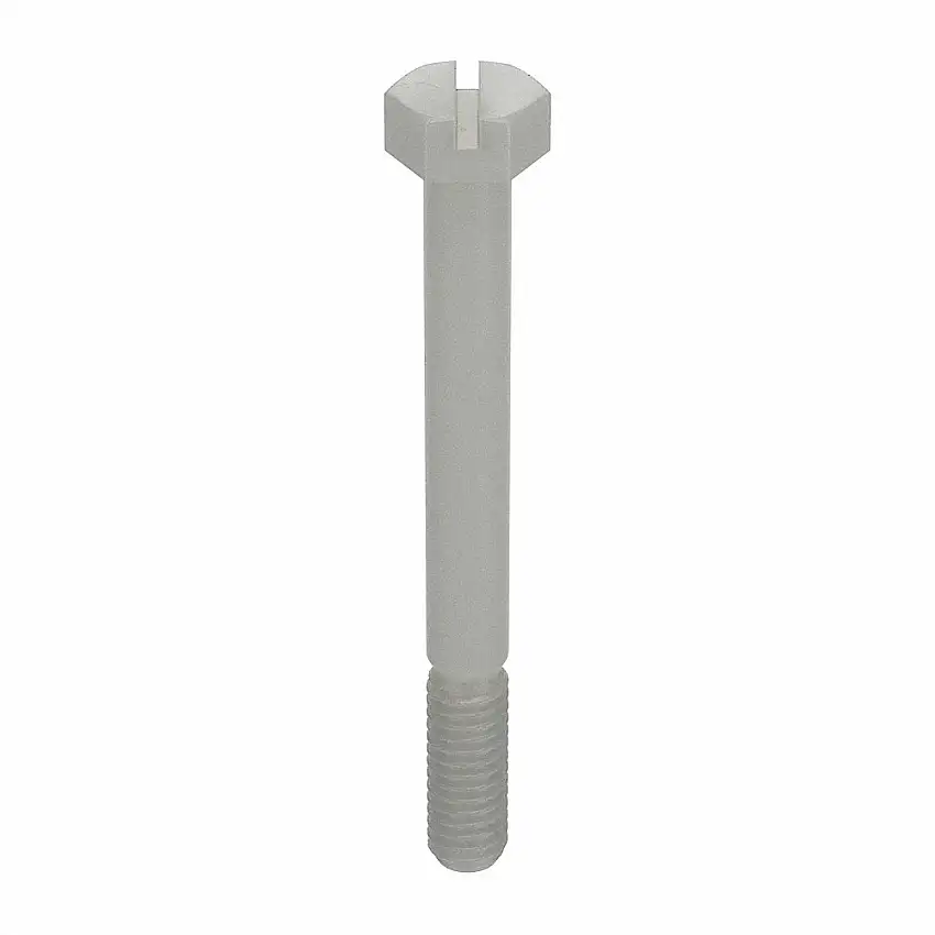 MICRO PLASTICS  3231218300 Sechskantschraube, 5/16 Zoll - 18 Gewindegröße, Nylon, 3 Zoll lang, 15/64 Zoll Kopfhöhe, nicht g.