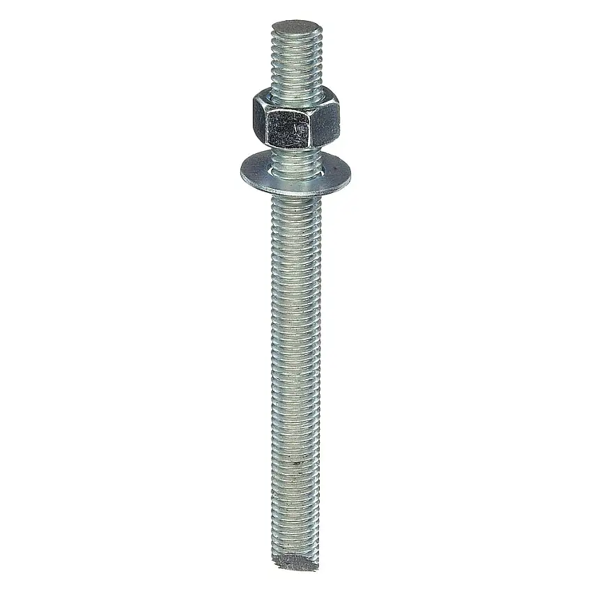MKT FASTENING  3210030 Bolzenbaugruppe, Stahl, 5 Zoll Mindestlochtiefe, 5/8 Zoll Stangendurchmesser.