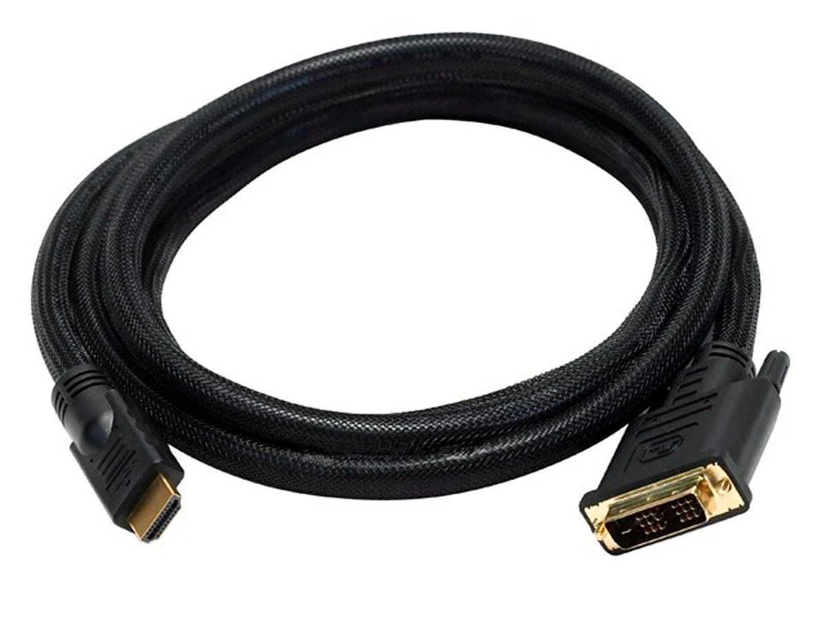 MONOPRICE  2218 HDMI-DVI-Kabel, schwarz, 6 m, 24 AWG