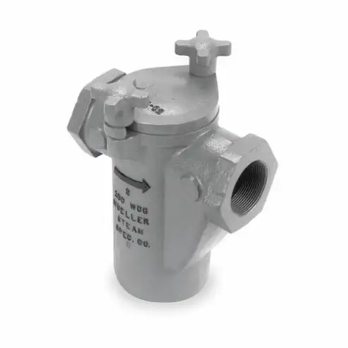 MUELLER STEAM  125-SS 304SS Perf 1/16 1 M6700566 Korbsieb, 1 Zoll Größe, verschraubte Enden, 304SS Perf Screen, 1/16 Zoll Mesh