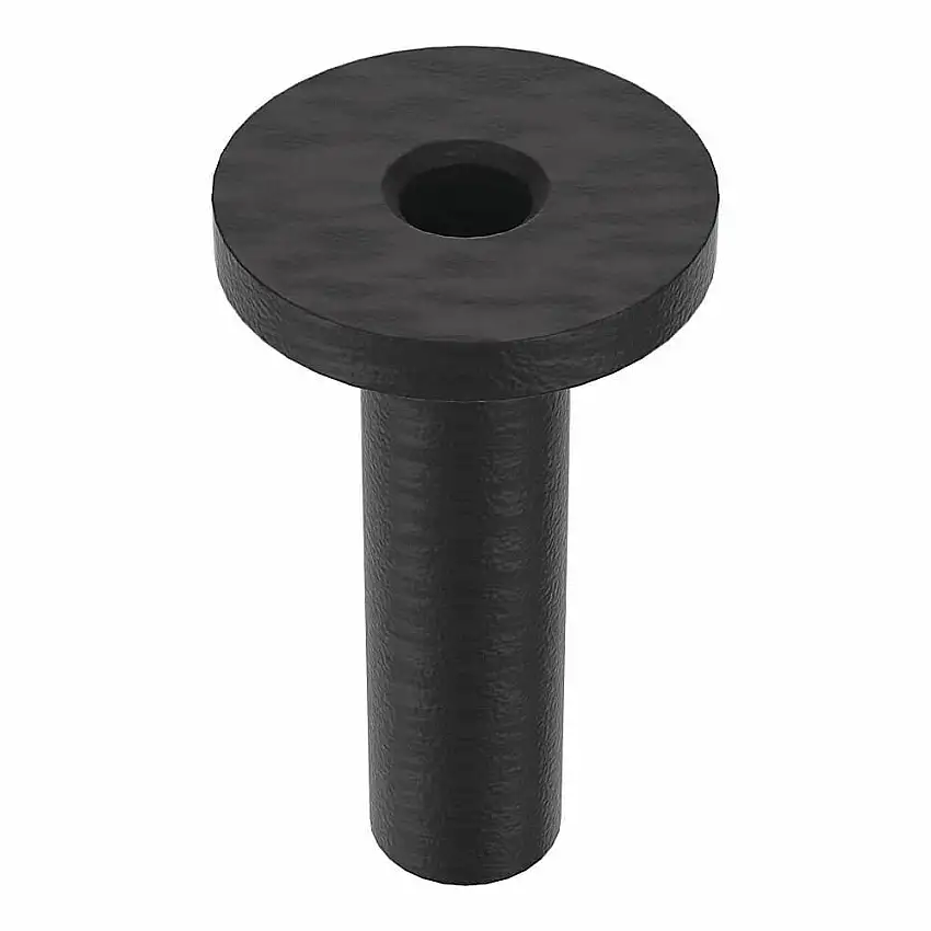 POP  347024/666 Wellmutter, Gewindegröße 6-32, Chloroprenkautschuk, 0.981 Zoll lang, 6/25 Zoll Körperdurchmesser.