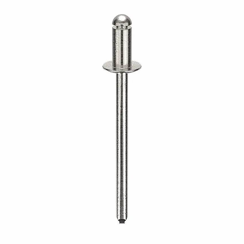POP Blindniete AD42BS201, 1/8 Zoll Nietdurchmesser, Aluminium, 1/4 Zoll Nietlänge, 0.063 bis 0.125 Zoll Klemmbereich, gewölbt