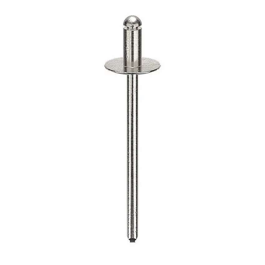 POP AD42BSLF201 Blindniete, 1/8 Zoll Nietdurchmesser, Aluminium, 1/4 Zoll Nietlänge, 0.063 Zoll bis 0.125 Zoll Klemmbereich