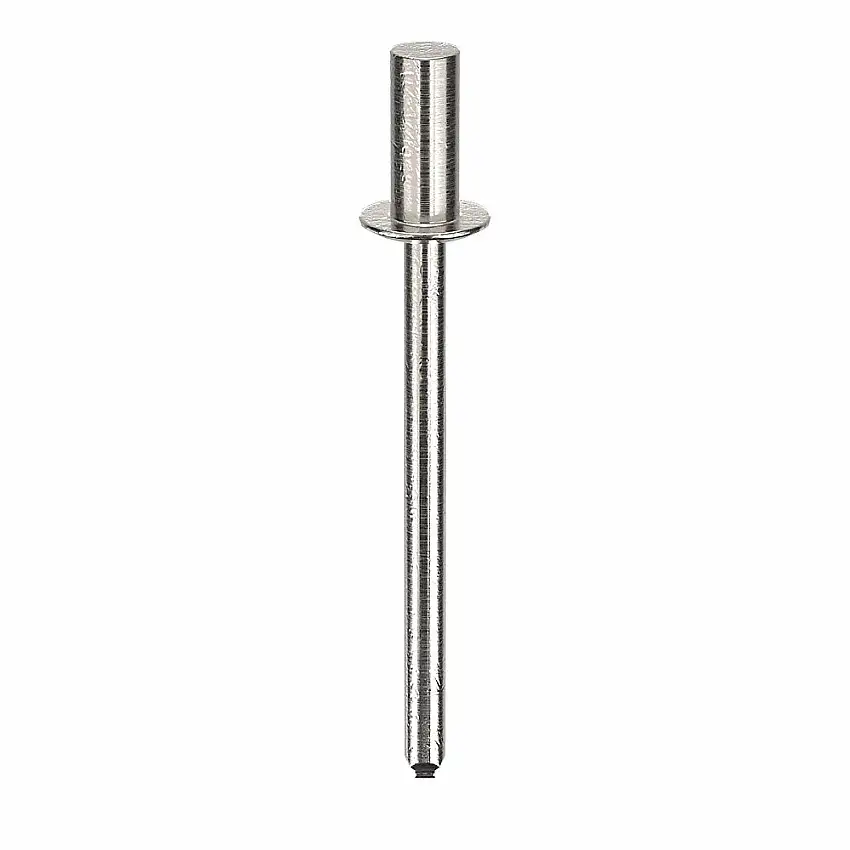 POP  AD42H201 Blindniete, 1/8 Zoll Nietdurchmesser, Aluminium, 0.301 Zoll Nietlänge, 0.063 bis 0.125 Zoll Klemmbereich