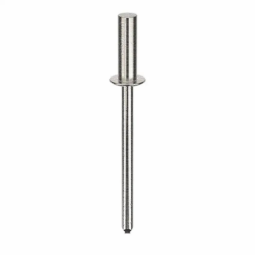 POP  AD44H201 Blindniete, 1/8 Zoll Nietdurchmesser, Aluminium, 0.425 Zoll Nietlänge, 0.188 bis 0.25 Zoll Klemmbereich