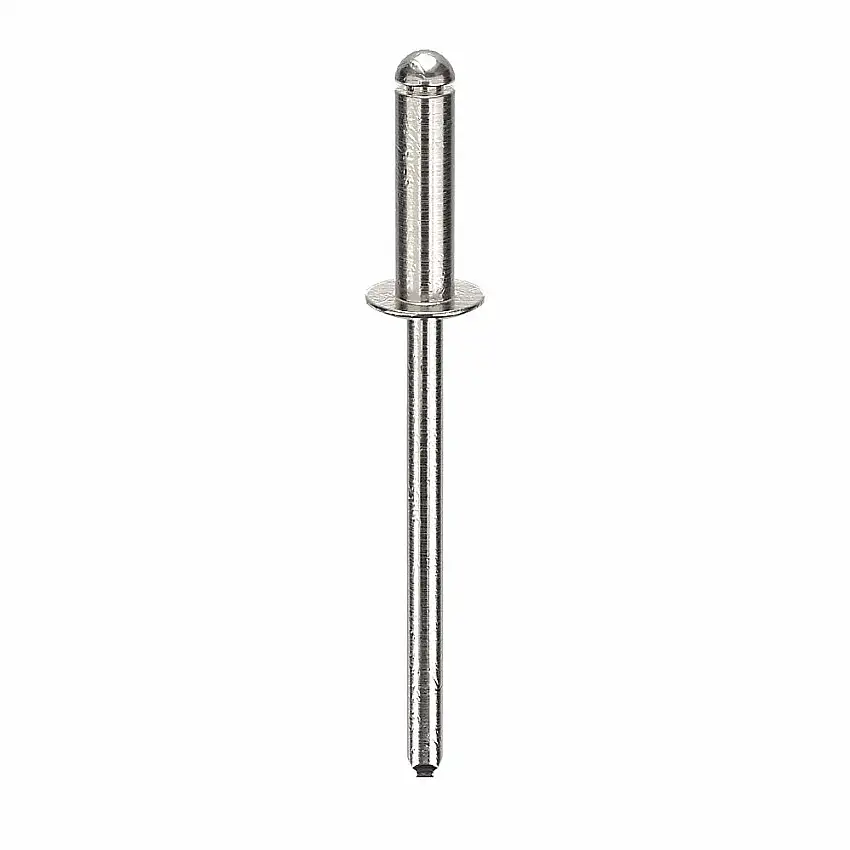 POP  AD45BS201 Blindniete, 1/8 Zoll Nietdurchmesser, Aluminium, 7/16 Zoll Nietlänge, 0.251 bis 0.312 Zoll Klemmbereich