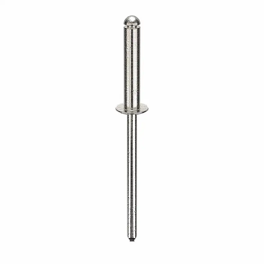 POP  AD48ABS201 Blindniete, 1/8 Zoll Nietdurchmesser, Aluminium, 5/8 Zoll Nietlänge, 0.376 Zoll bis 0.5 Zoll Klemmbereich