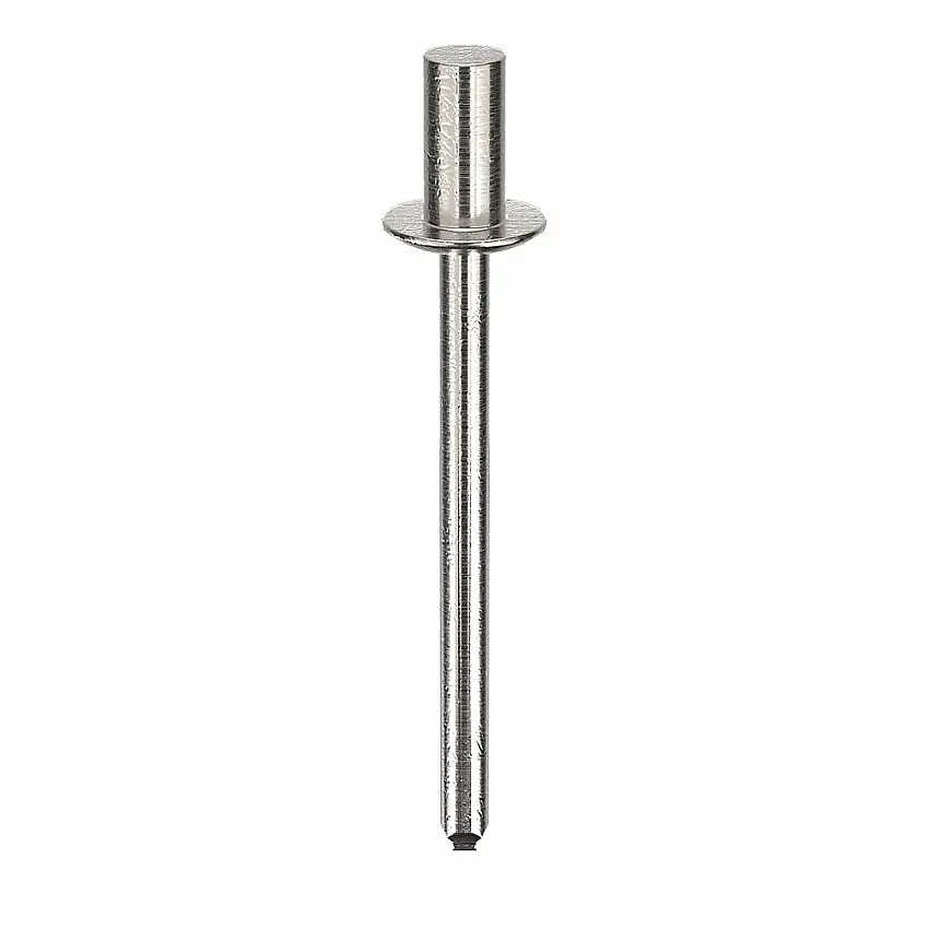 POP  AD52H201 Blindniete, 5/32 Zoll Nietdurchmesser, Aluminium, 0.315 Zoll Nietlänge, 0.063 bis 0.125 Zoll Klemmbereich