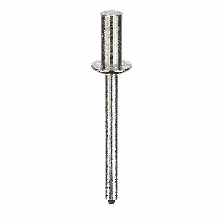 POP  AD64AH200 Blindniete, 3/16 Zoll Nietdurchmesser, Aluminium, 0.455 Zoll Nietlänge, 0.126 bis 0.25 Zoll Klemmbereich