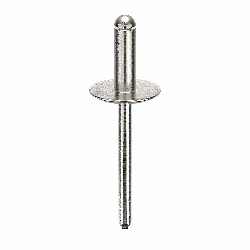 POP  Blindniete AD66ABSLF200, Nietdurchmesser 3/16 Zoll, Aluminium, Nietlänge 0.55 Zoll, Klemmbereich 0.251 bis 0.375 Zoll, offenes Ende
