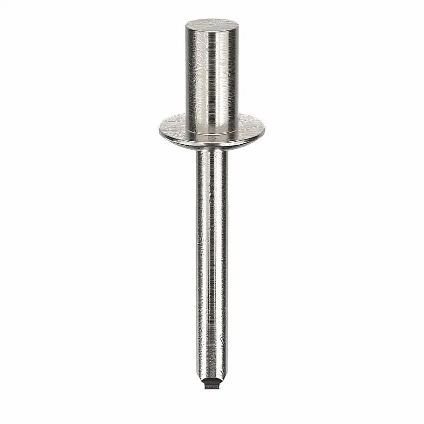 POP  AD84H203 Blindniete, 1/4 Zoll Nietdurchmesser, Aluminium, 0.485 Zoll Nietlänge, 0.126 bis 0.25 Zoll Klemmbereich