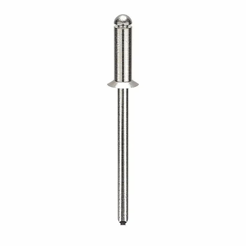 POP  AK44ABS201 Blindniete, 1/8 Zoll Nietdurchmesser, Aluminium, 3/8 Zoll Nietlänge, 0.188 bis 0.25 Zoll Griffweite