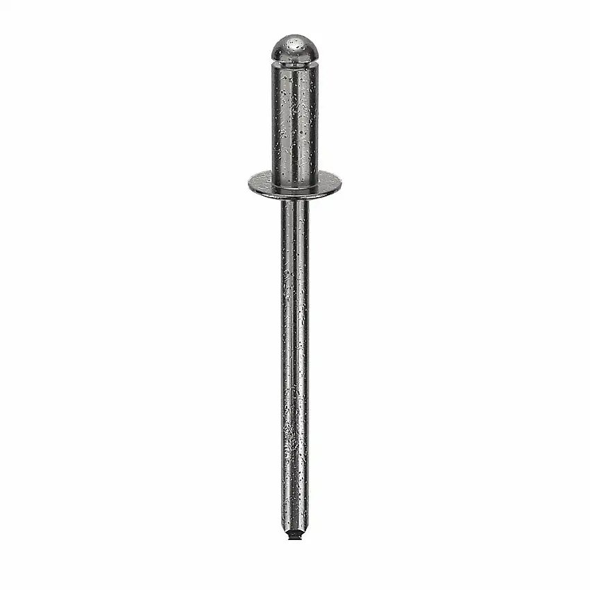 POP  SD54BS201 Blindniete, 5/32 Zoll Nietdurchmesser, Stahl, 2/5 Zoll Nietlänge, 0.188 bis 0.25 Zoll Klemmbereich, gewölbt