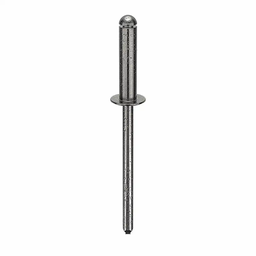 POP  SD58BS201 Blindniete, 5/32 Zoll Nietendurchmesser, Stahl, 0.65 Zoll Nietenlänge, 0.376 Zoll bis 0.5 Zoll Griffbereich, Kuppel