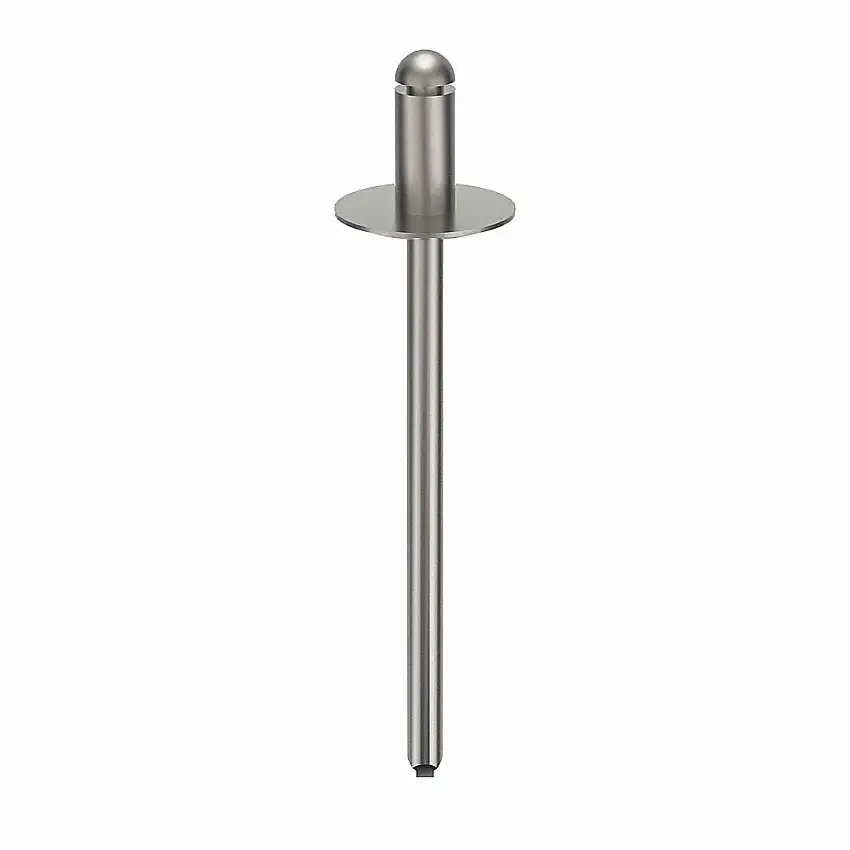 POP  SSD42SSBSLF201 Blindniete, 1/8 Zoll Nietdurchmesser, Edelstahl, 1/4 Zoll Nietlänge, 0.036 Zoll Kopfhöhe.