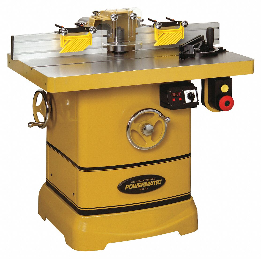 POWERMATIC PM9-1280102C Tischkreissäge; Fräse, 5 PS, Drehstrom, 600 CFM