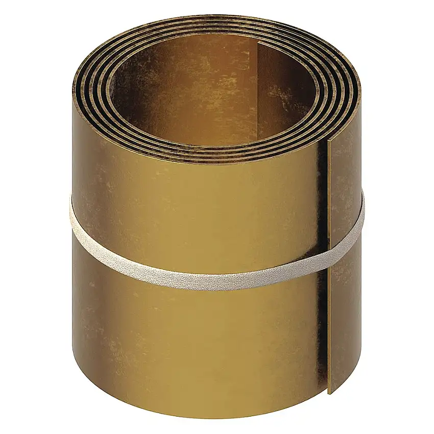 PRECISION BRAND  17135 Shim Stock Roll Messing 0.0010 Zoll 6 Zoll
