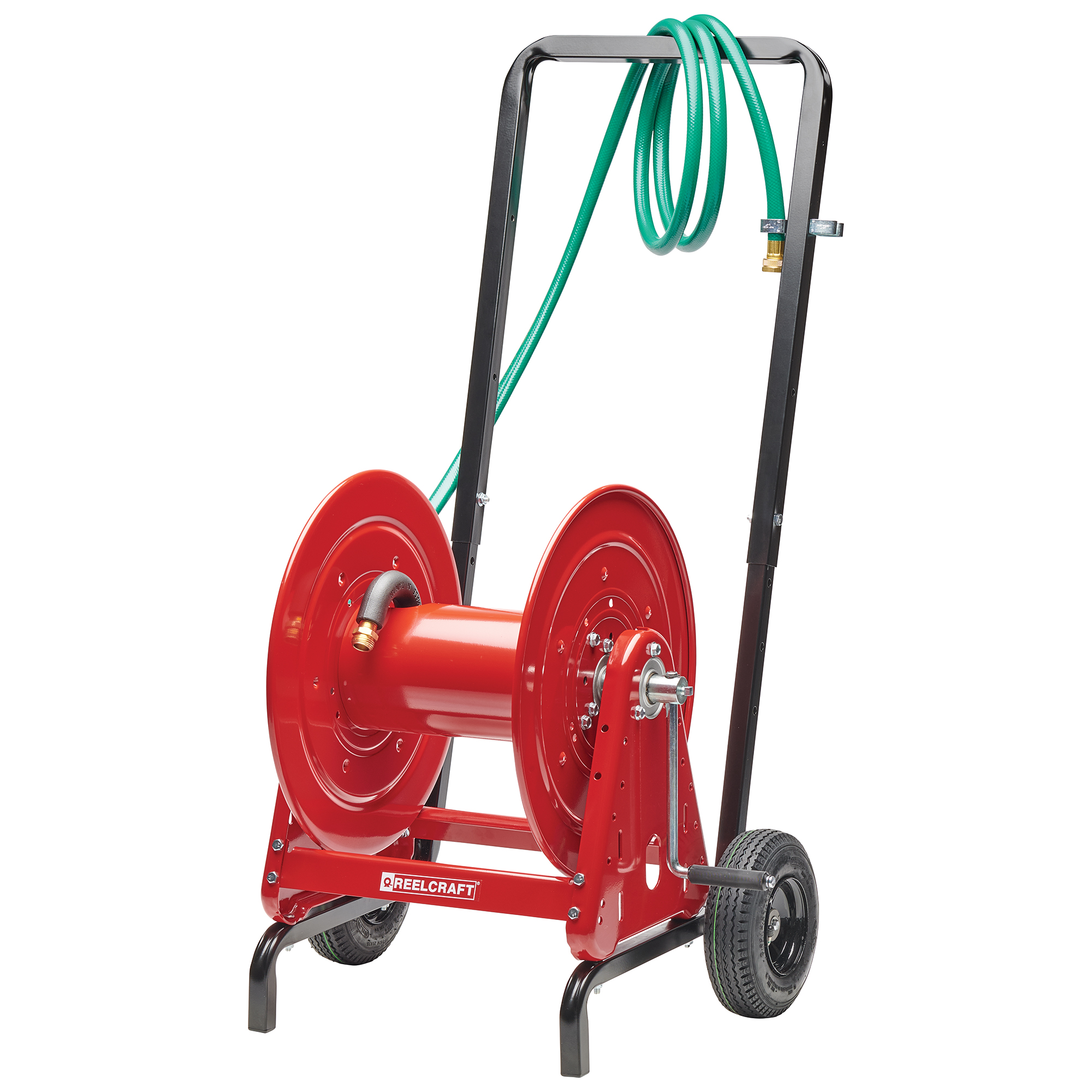 REELCRAFT 600968 Schlauchtrommel und Handwagen, 1 Zoll x 100 Fuß