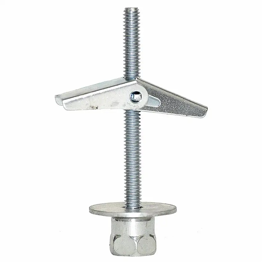 SAMMYS  8064925 Stangenhalterung, 3/8 Zoll - 16 Gewindegröße, 3 Zoll Schaftlänge, Schraubanker, Stahl, Zn Climaseal