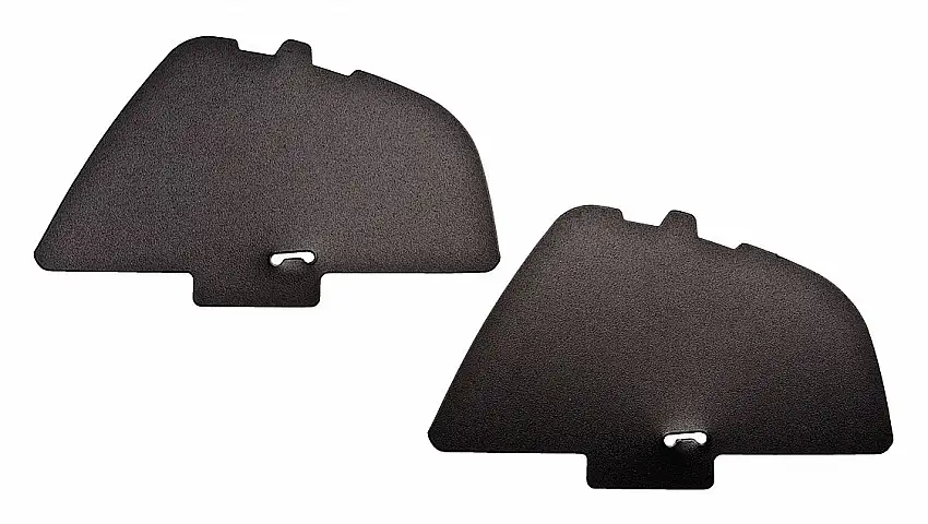 SPEEDGLAS  7000128086 70071606373 / 49681 / 06-0700-73 Schweißhelm, Seitenfensterabdeckungen, Schwarz, 2 Stück