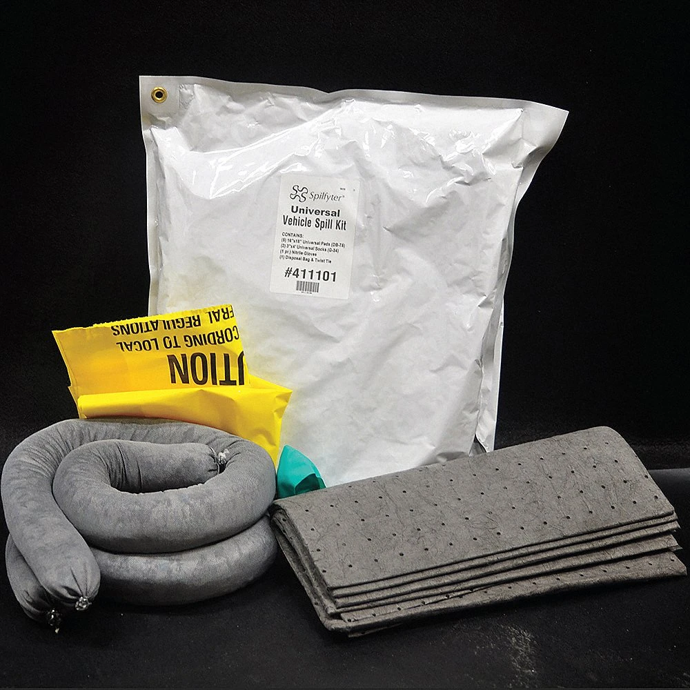 SPILFYTER  411101 Universal-Spill-Kit, 3 Gallonen, versiegelter Beutel
