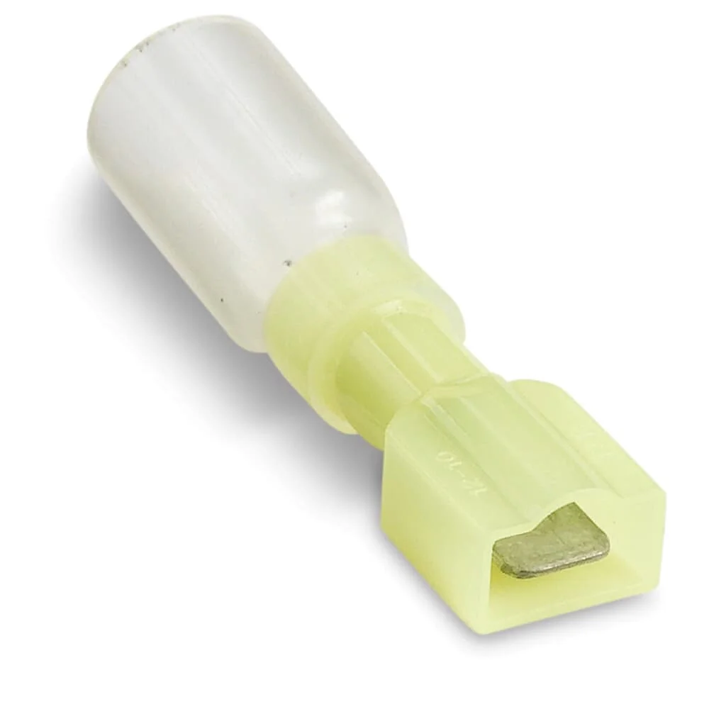 STA-KON  10RCS-251TX Heat-Shrinkable Fully Insulated Male Tab, Length 1.80 Inch