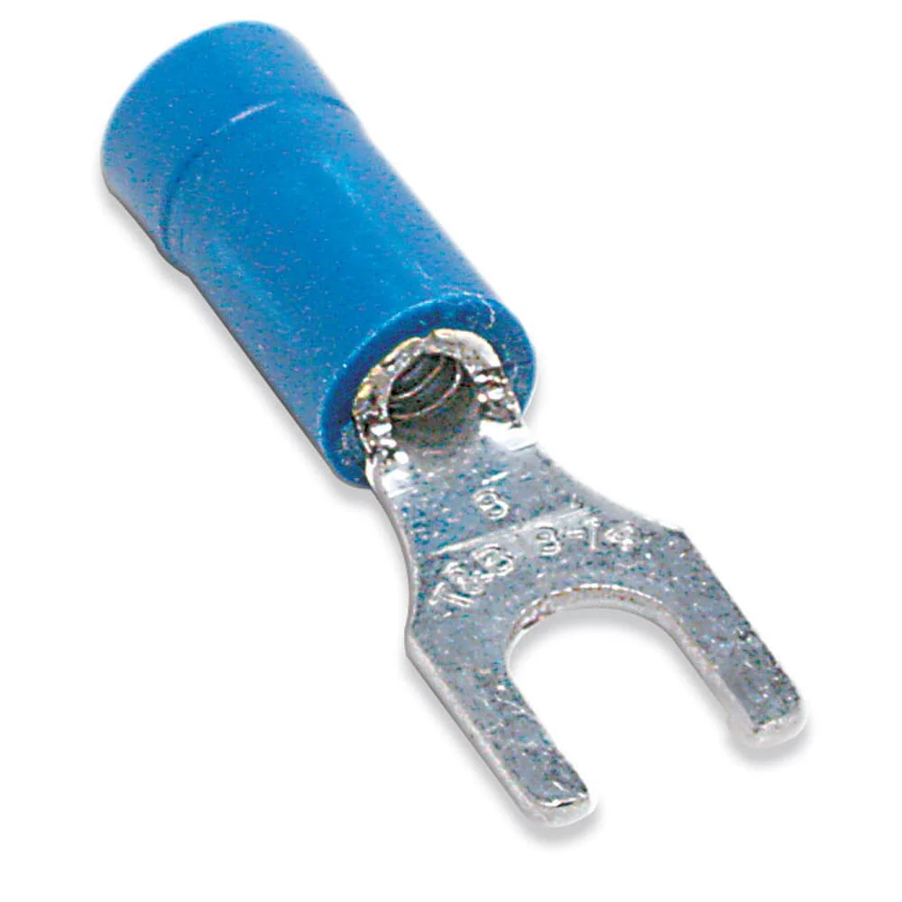STA-KON  KV14-6F-M Vinylisolierte Gabelklemme, Drahtquerschnitt 16-14 AWG, Nennspannung 600 V
