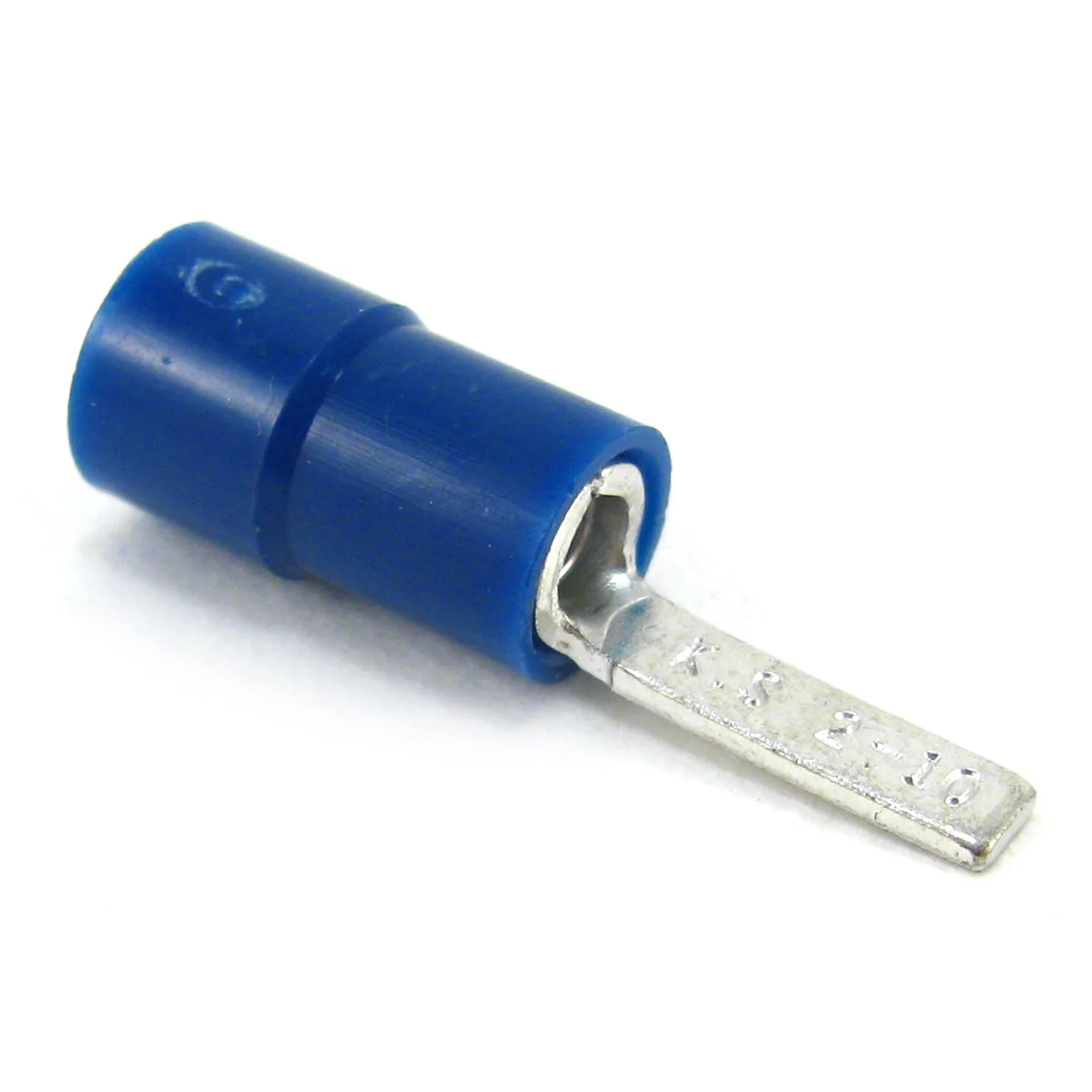 STA-KON  KN14-10BL-M Insulated Nylon Blade Terminal for Wire Range 16-14, Blue