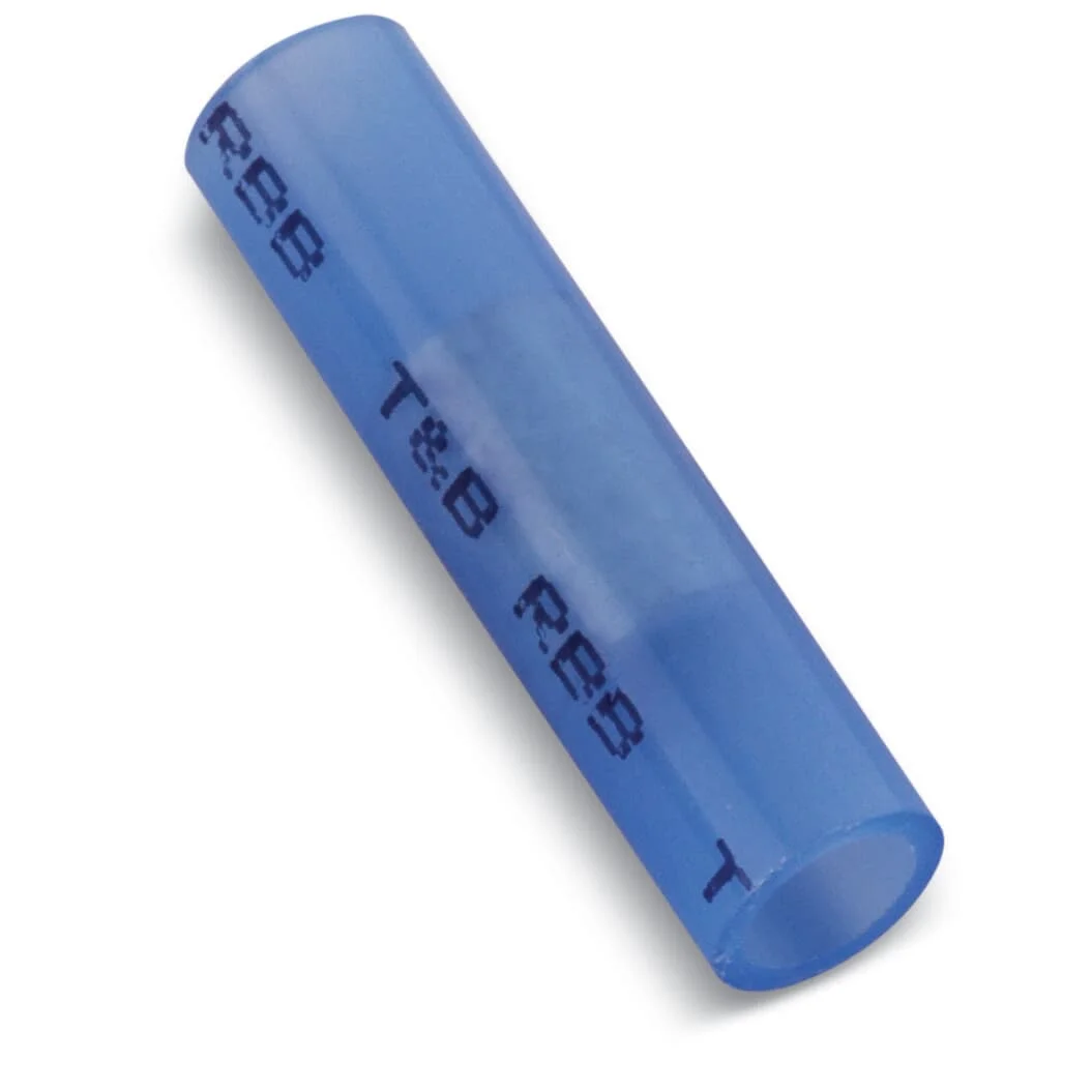 STA-KON KN14-BS-M Isolierte Nylon-Stoßverbinder für Drahtquerschnitte 16-14, Blau