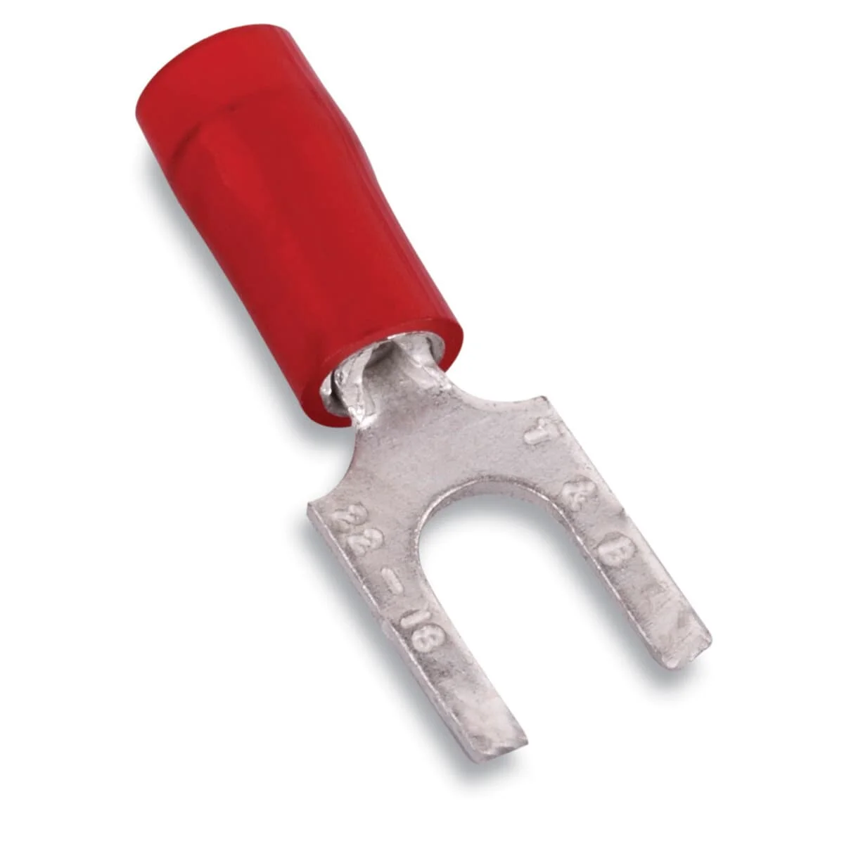 STA-KON  RA1203 Nylonisolierte Flanschgabelklemme, Drahtquerschnitt 22–16 AWG, Nennspannung 600 V