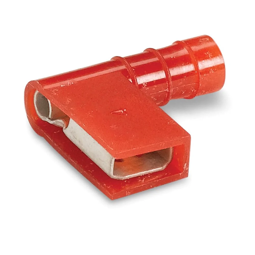 STA-KON  RA2577F Nylon Insulated Flag Female Disconnect Terminal, Length 0.80 Inch