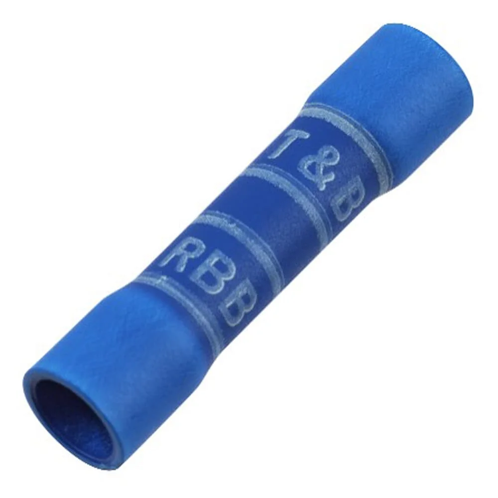 STA-KON  RBB217 Expanded Vinyl Insulated Butt Splice, Length 1.13 Inch