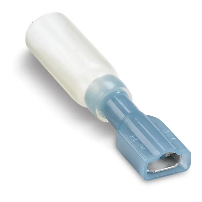 STA-KON  RBS14-250AX Heat Shrinkable Fully Insulated Female Disconnect Terminal, Length 1.77 Inch