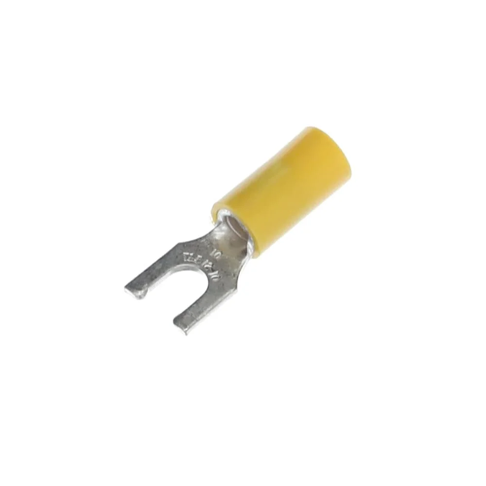 STA-KON  RC2227 Vinyl-isolierte Gabelklemme mit Verriegelung, Drahtgröße 12–10 AWG, Nennspannung 600 V