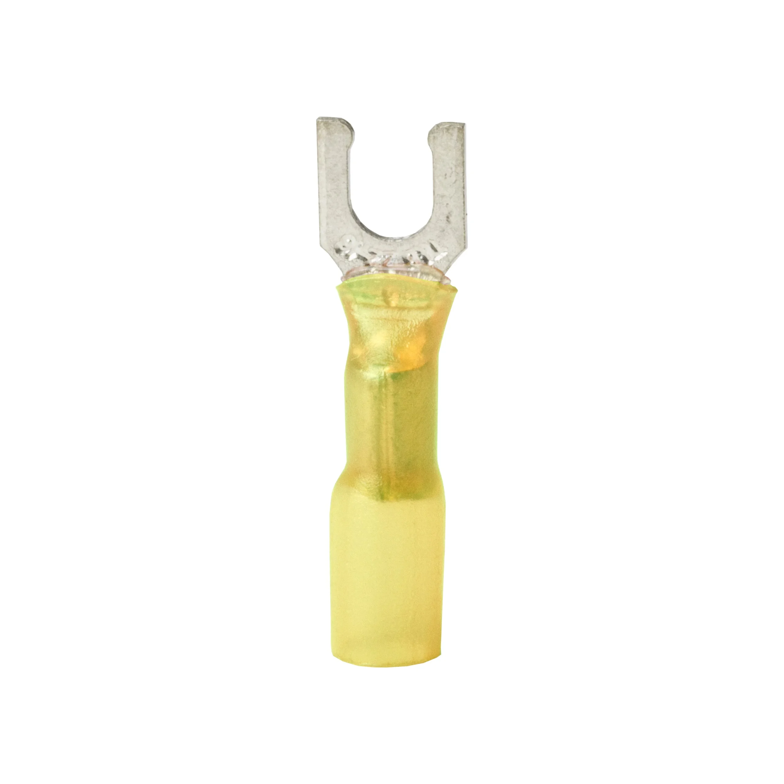 STA-KON  RCS10-10FLX Schrumpfschlauch-Gabelklemme mit Verriegelung, Drahtquerschnitt 12–10 AWG, Nennspannung 600 V