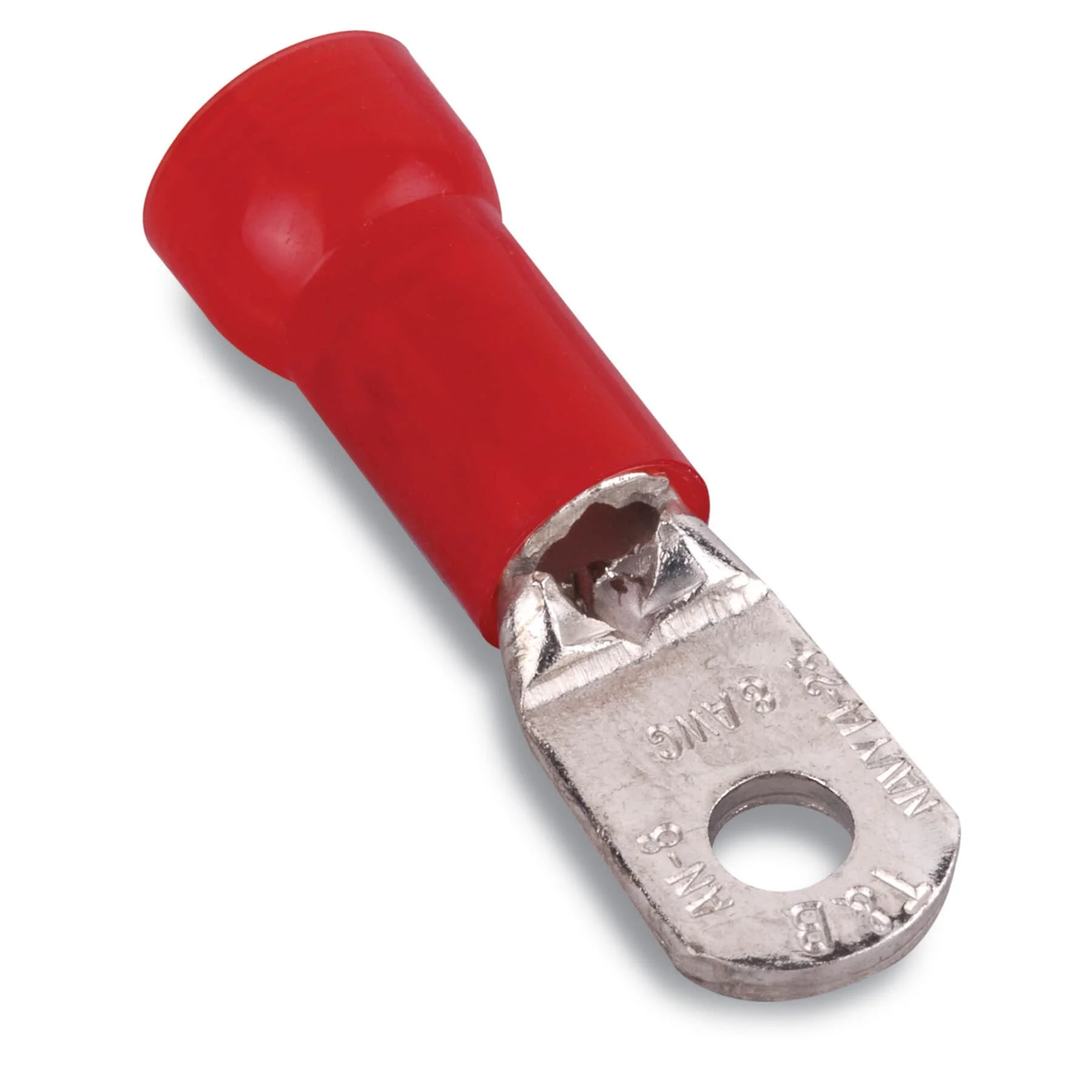 STA-KON  RD10711 Nylonisolierter Ringkabelschuh, 8AN-Drahtgröße